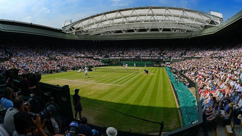 Lapangan Wimbledon. - INDOSPORT